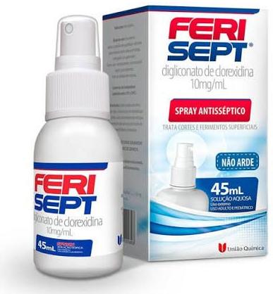 ANTISSEPTICO SPRAY 45ML - FERISEPT - UNIAO QUIMICA