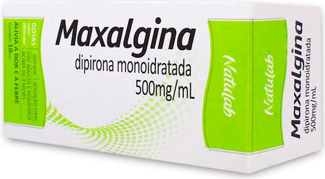 DIPIRONA 10ML  - MAXALGINA -  NATULAB