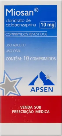 MIOSAN 10MG CX 10 COMP APSEN