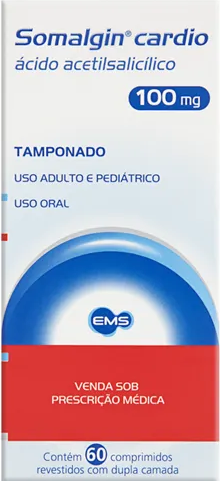 SOMALGIN CARDIO 100MG CX 60 COMP SIGMA PHARMA