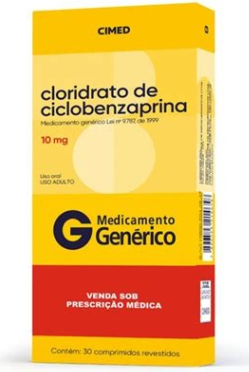 CICLOBENZAPRINA 10MG CX 15 COMP CIMED