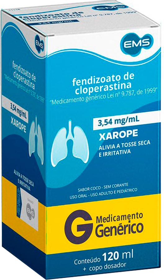 FEND. CLOPERASTINA 3,54MG XPE 120ML EMS