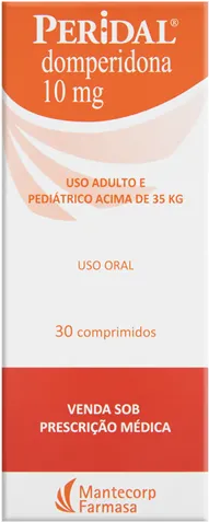 PERIDAL 10MG COMP 60UN MANTECORP/FARMASA