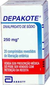 DEPAKOTE 250MG CX 30 COMP ABBOTT