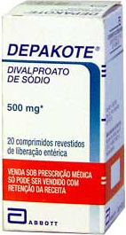 DEPAKOTE 500MG CX 30 COMP ABBOTT