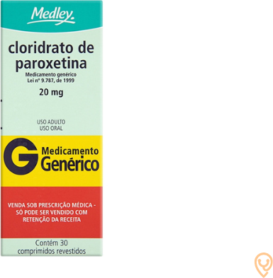 PAROXETINA 20MG CX 30 COMP MEDLEY