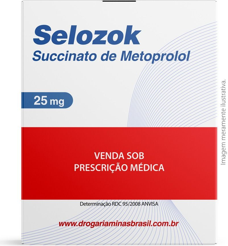 SELOZOK 25MG CX 30 COMP ASTRAZENECA