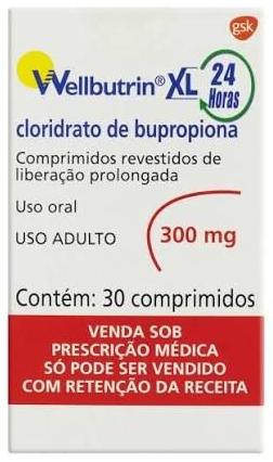 WELLBUTRIN XL 300MG CX 30 COMP GSK
