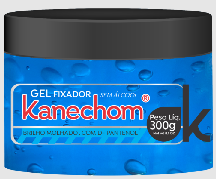GEL FIX KANECHOM AZUL FIXACAO FORTE 300G