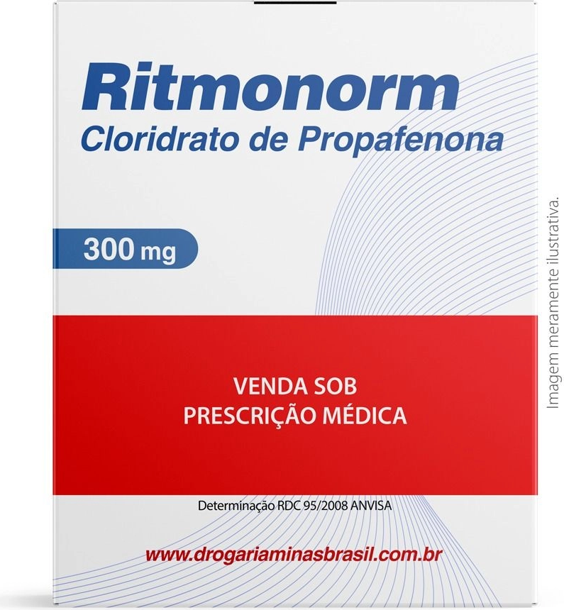 RITMONORM 300MG CX 30 COMP ABBOTT