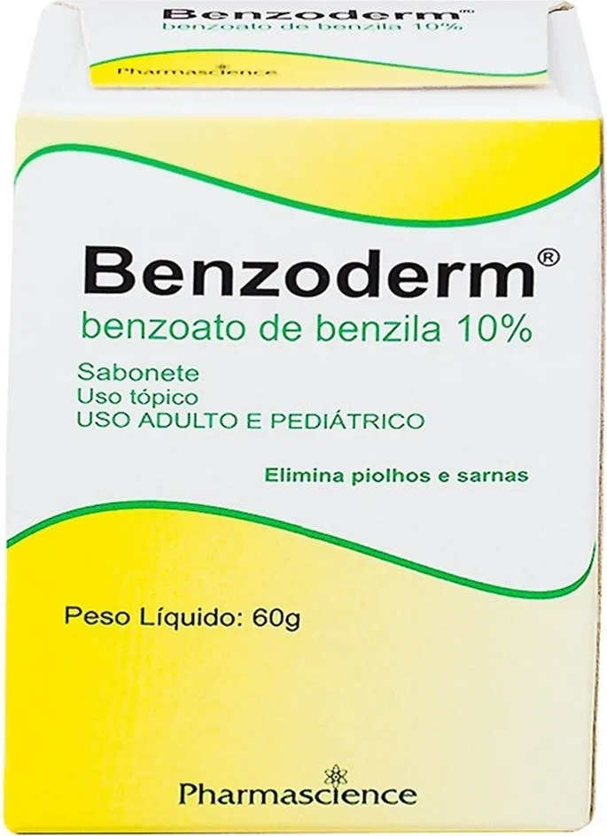 BENZOATO BENZILA 0,1G SAB 60G  - BENZODERM -  PHARMASC