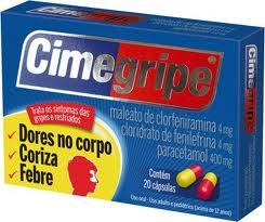 CIMEGRIPE CX 20 CAPS CIMED