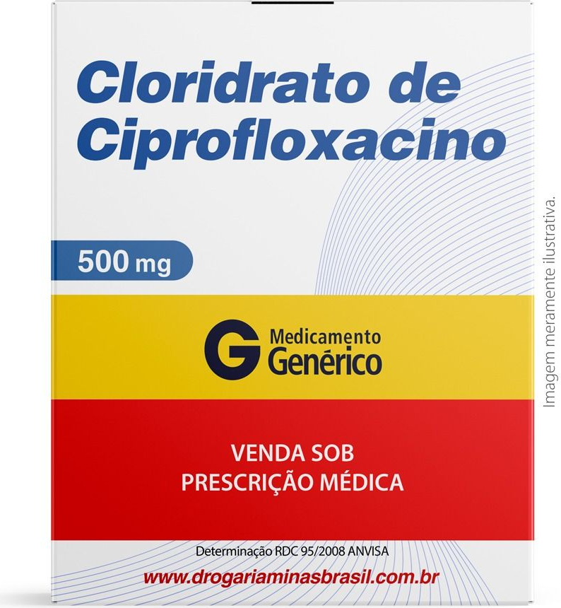 CIPROFLOXACINO 500MG CX 14 COMP EUROFARMA