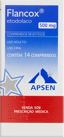 FLANCOX 500MG CX 14 COMP APSEN