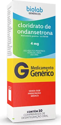 ONDANSETRONA 4MG CX 10 COMP BIOLAB