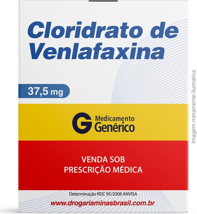 VENLAFAXINA 37,5MG CX 30 CAPS EMS