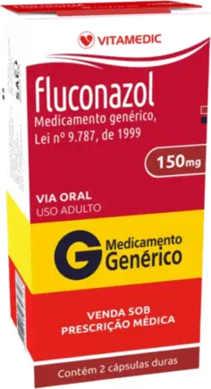 FLUCONAZOL 150MG CX 2 CAPS VITAMEDIC
