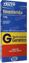 FINASTERIDA 1MG CX 30 COMP TEUTO