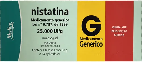NISTATINA CREM VAG 60G 14 APLIC MEDLEY