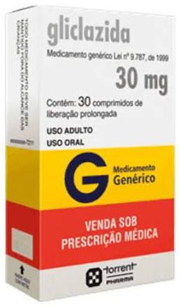 GLICLAZIDA 30MG CX 30 COMP TORRENT
