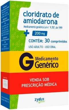AMIODARONA 200MG CX 30 COMP ZYDUS NIKKHO