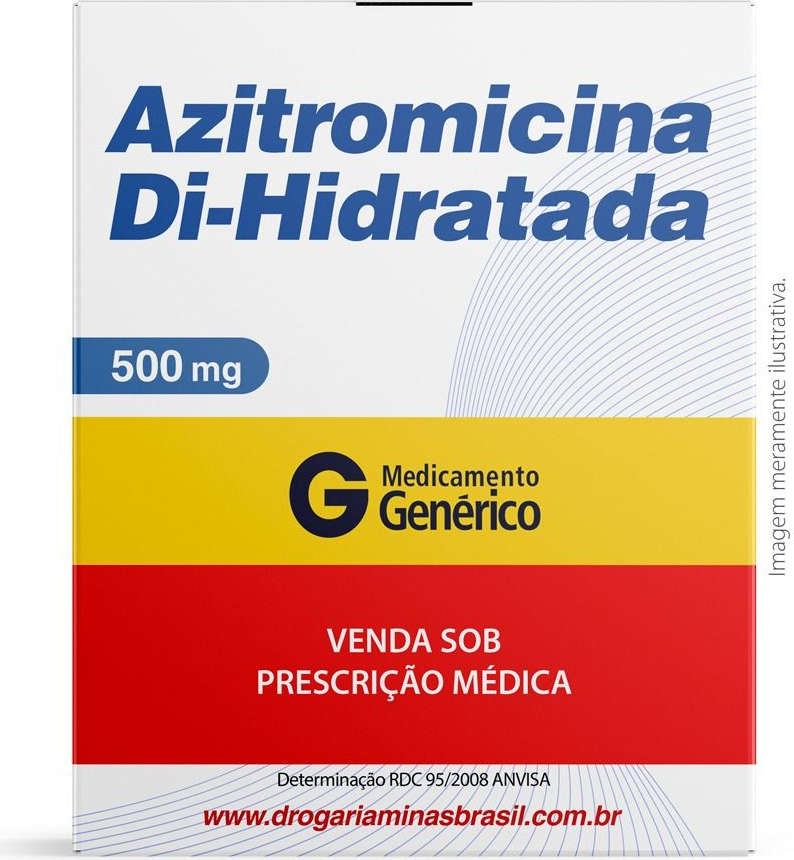 AZITROMICINA 500MG CX 5 COMP PHARLAB
