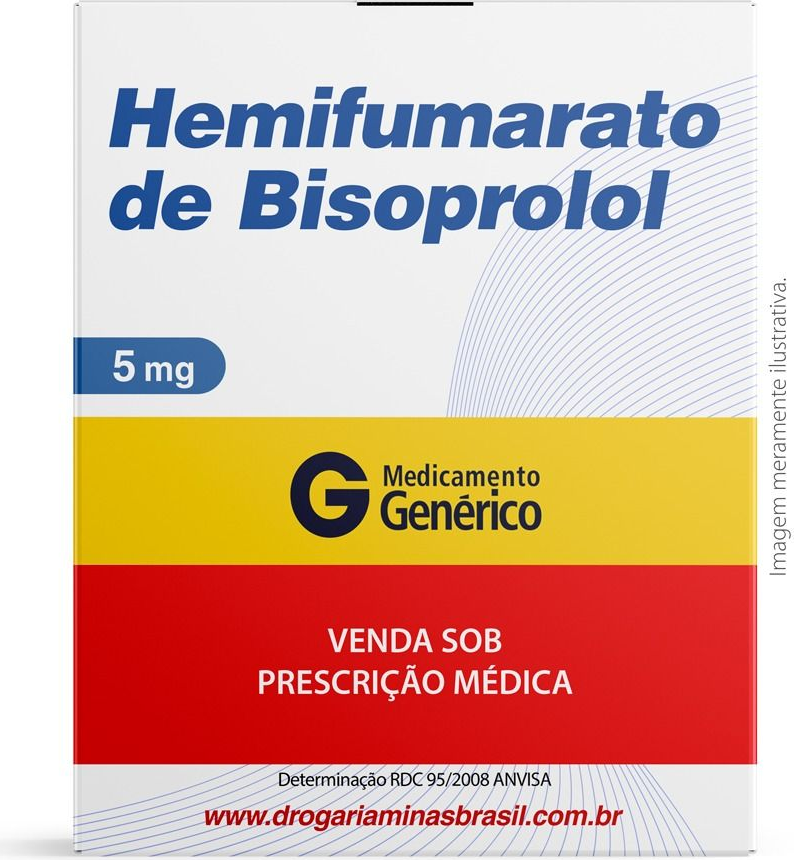 BISOPROLOL 05MG CX 30 COMP TORRENT