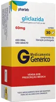 GLICLAZIDA 60MG CX 30 COMP PHARLAB