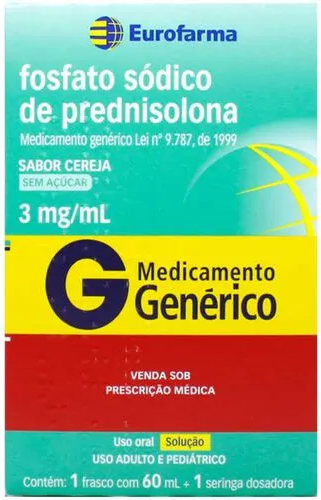 PREDNISOLONA SOL GOT 20ML EUROFARMA