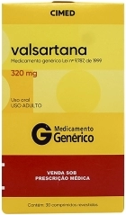 VALSARTANA 320MG CX 30 COMP CIMED