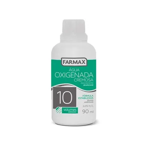 AGUA OXIG CREM FARMAX 10V 90ML