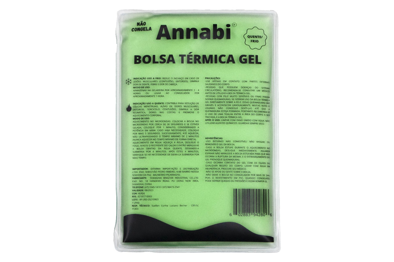 BOLSA TERMICA GEL QUENTE/FRIA 14,5X22CM