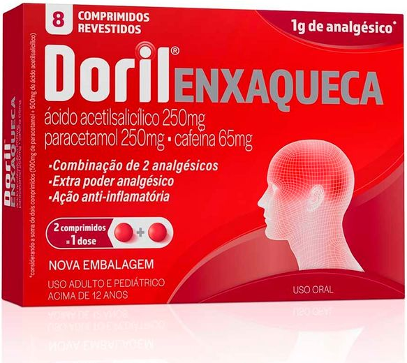 DORIL ENXAQUECA BL 8 COMP COSMED