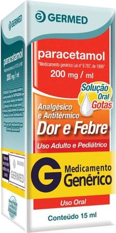 PARACETAMOL + COD CX 36 COMP GERMED