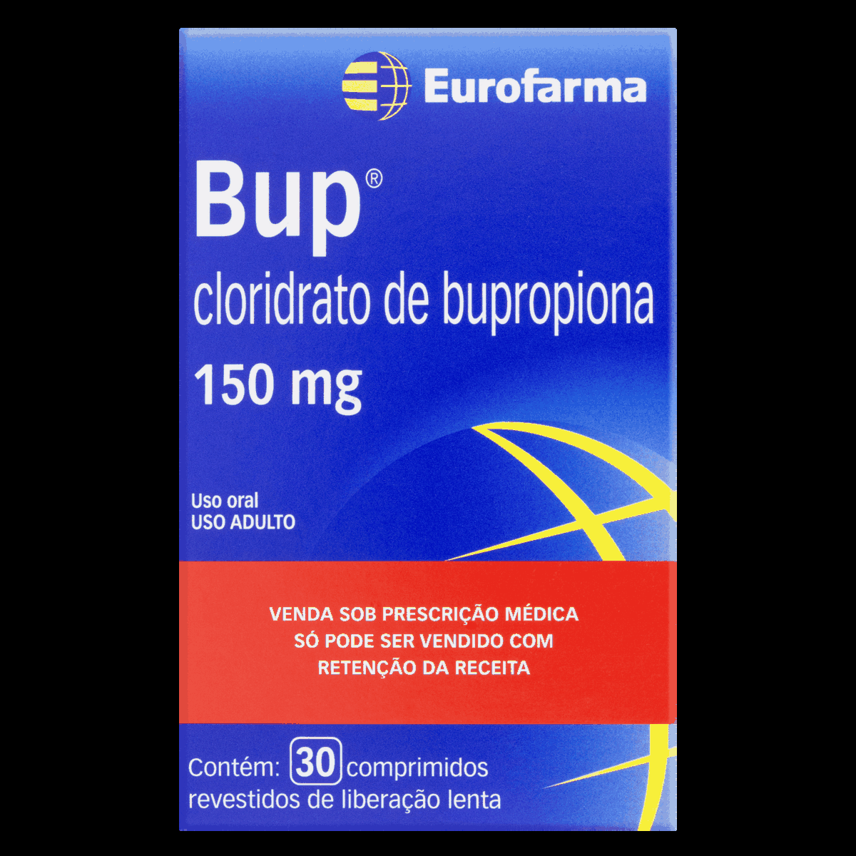 BUPROPIONA LP 150MG CX 30 COMPR L EUROFARMA