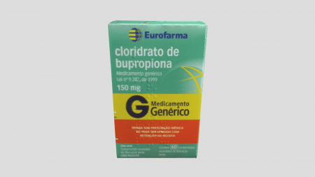 BUPROPIONA LP 150MG CX 60 COMP L EUROFARMA