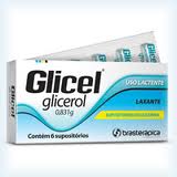 GLICEL LACTENTE CX 6 SUPOSITORIOS BRASTERAPICA