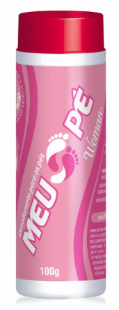 MEU PE TALCO WOMAN 100G