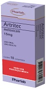 ARTRITEC 15MG CX 10 COMP PHARLAB