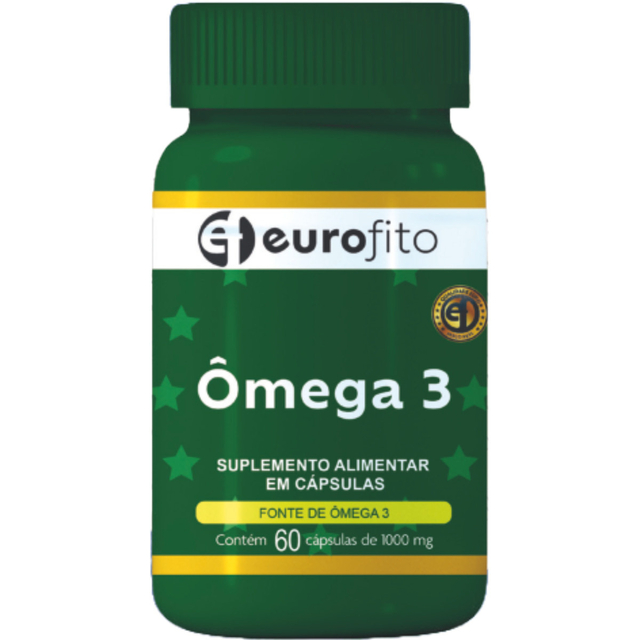 OMEGA 3 1000MG C/ 60CPS A2F EUROFITO