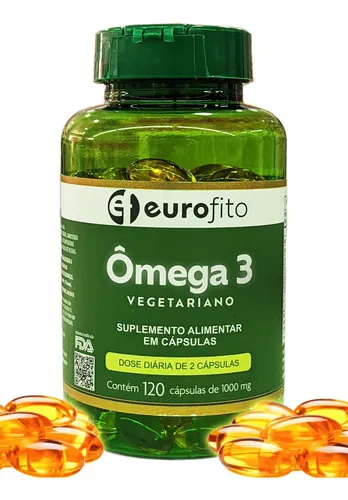 OMEGA 3 VEGETARIANO 1450MG C/ 120CPS A2F EUROFITO
