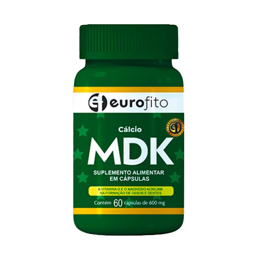 CALCIO MDK 600MG C/ 60CPS A2F EUROFITO