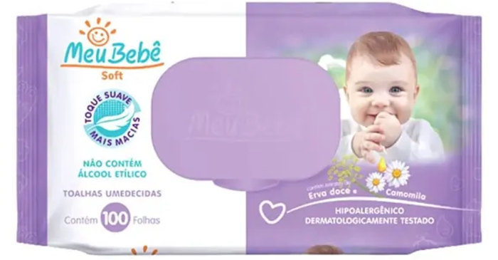 TOALHA UMED MEU BEBE SOFT 100UN