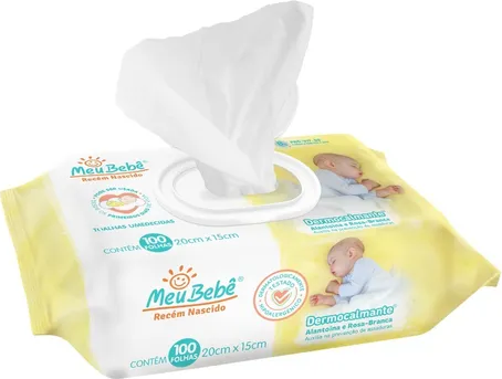 TOALHA UMED MEU BEBE RN DERMOCALMANTE 100UN