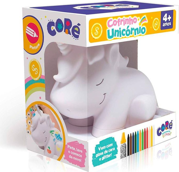 BRINDES COFRINHO UNICORNIO