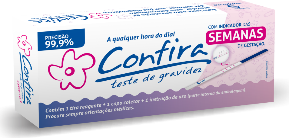 TESTE DE GRAVIDEZ CONFIRA TIRA SEMANAS