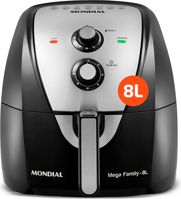BRINDES FRITADEIRA AIR FRYER PRETO 220V
