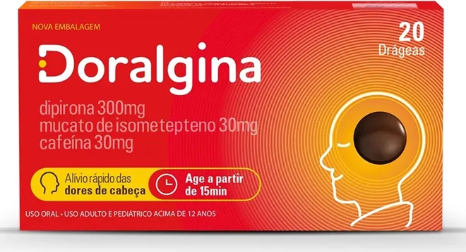 DORALGINA CX 20 COMP NEO QUIMICA