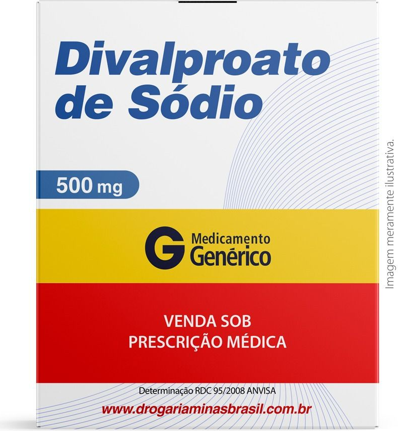 DIVALPROATO SODIO 500MG CX 60 COMP l EUROFARMA
