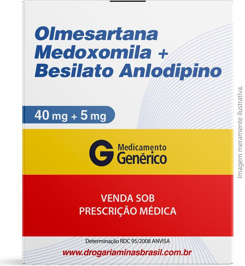 OLMESARTANA+ANLOD 40MG+5MG CX 30 COMP NEO QUIMICA